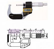 میکرومتر دیجیتال خارجی میکرومتر دیجیتال خارجی